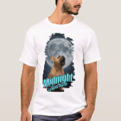French Bulldog Howling T-Shirt Tシャツ (正面)