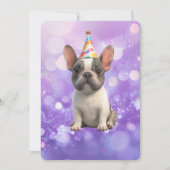 French Bulldog Invitation Card (正面)