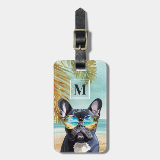 French Bulldog Luggage Tags ラゲッジタグ (正面縦)