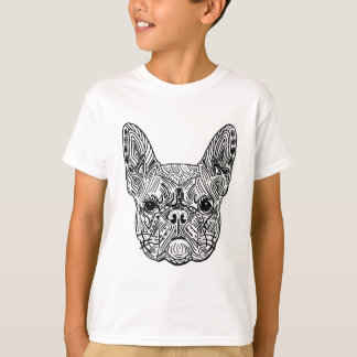 French Bulldog Mandala Tシャツ