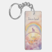 French Bulldog Memorial Keychain – Grief Music キーホルダー (正面左)