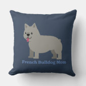 French Bulldog Mom クッション (正面)
