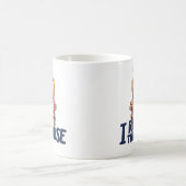 French Bulldog Mug I Run This House Frenchie Mom G コーヒーマグカップ (中央)