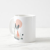 French Bulldog Mugs コーヒーマグカップ (正面左)