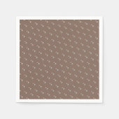 French Bulldog Napkins スタンダードカクテルナプキン (正面)