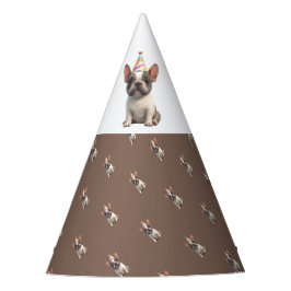 French Bulldog Party Hat パーティーハット