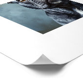 French Bulldog Personalized Print ポスター (角)