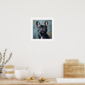 French Bulldog Personalized Print ポスター (キッチン)