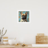 French Bulldog Personalized Print ポスター (キッチン)