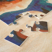 French Bulldog Pet Portrait ジグソーパズル (側面)