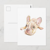 French Bulldog Postcard, Dog Mom Gift ポストカード (正面/裏面)