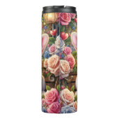 French Bulldog Puppy Rose Garden Wrap タンブラー (裏面)