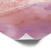 French Bulldog Rainbow Bridge Memorial Sign ポスター (コーナー)