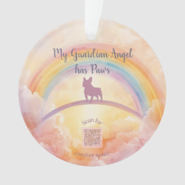 French Bulldog Rainbow Bridge Ornament オーナメント