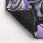 French Bulldog Rockers Mousepad マウスパッド (コーナー)