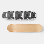 French Bulldog Skateboard スケートボード (横)