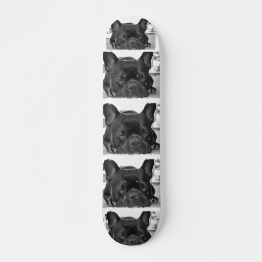 French Bulldog Skateboard スケートボード (正面)