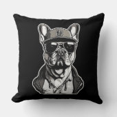 French Bulldog Streetwear クッション (正面)