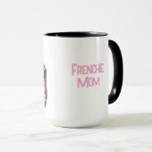 French Bulldog Tattoo I 💗 Mom Coffee Mug Cup マグカップ (正面右)