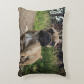 French Bulldog Throw Pillow アクセントクッション (正面(垂直))