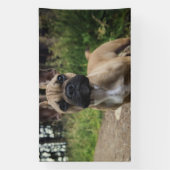 French Bulldog Throw Pillow 横断幕 (縦)