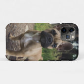 French Bulldog Throw Pillow Case-Mate iPhoneケース (裏面(横))
