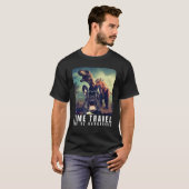 French Bulldog Time Travel Can Be Dangerous French Tシャツ (正面フル)