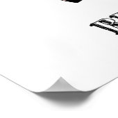 French Bulldog Unicorn ポスター (角)