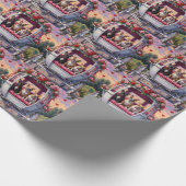 French Bulldog Valentine's Day ラッピングペーパー (角)