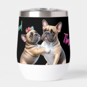 French Bulldog  verliebt Valentinstag  (正面)