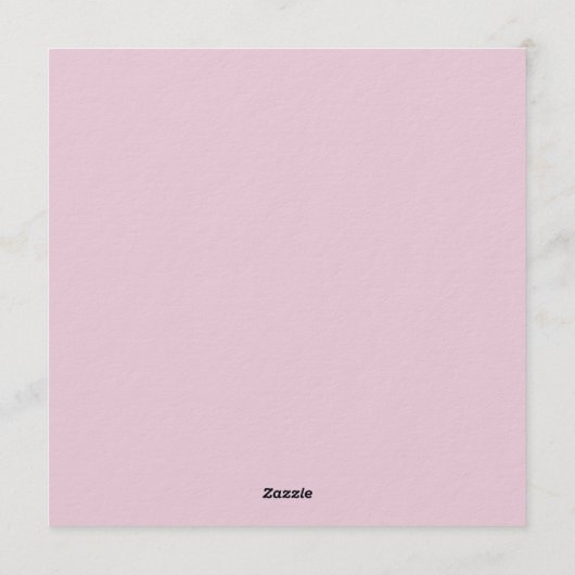 French Bulldog  verliebt Valentinstag  招待状 (裏面)