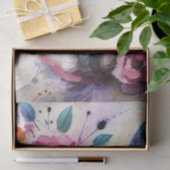 French Bulldog with Roses Floral Decoupage 薄葉紙 (ギフト)