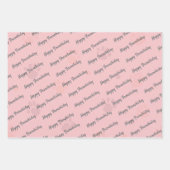 French Bulldog Wrapping Paper ラッピングペーパーシート (正面3)