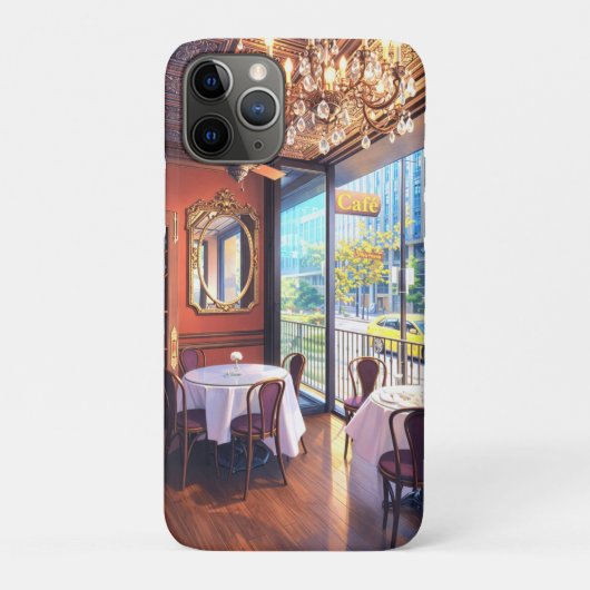 French Cafe iPhone/iPad Case Case-Mate iPhoneケース (裏)