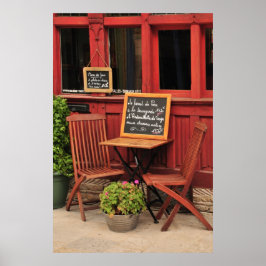 French Cafe Poster ポスター