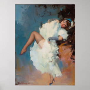 French Cancan Dancer ポスター