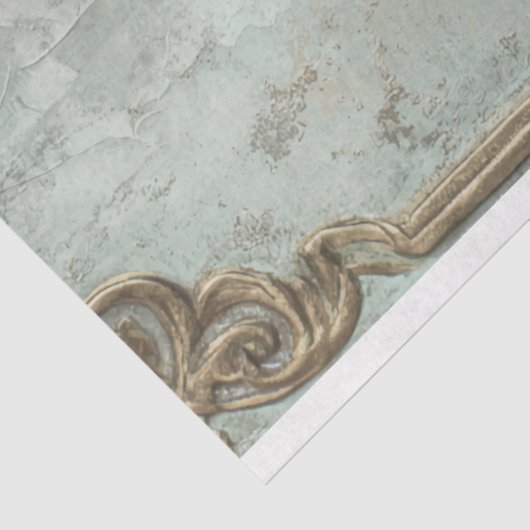 French Chic Embossed Effect Damask Pattern 薄葉紙 (詳細)