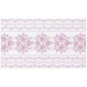 French chic,pink,toile,floral,pattern,victorian,Fl テーブルクロス (正面(横))