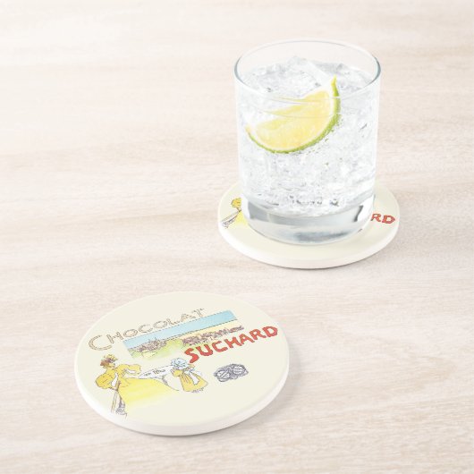 French Chocolate Victorian Candy Sugar コースター (側面)