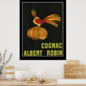 French Cognac Vintage Poster ポスター (キッチン)