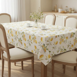 French Country Lemon Pattern Tablecloth テーブルクロス