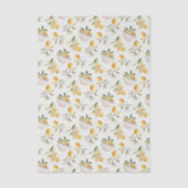 French Country Lemon Pattern Tissue Paper 薄葉紙 (正面)