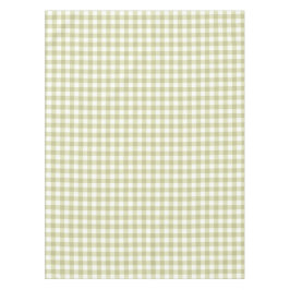 French Country Meadow Gingham - sage green plaid. テーブルクロス