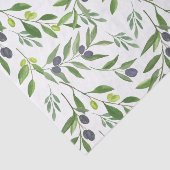 French Country Olive Pattern 薄葉紙 (詳細)