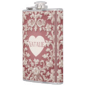 French Country Opulent Baroque Scrollwork Grandeur フラスク (左)