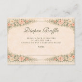 French Country Rose Arch Diapper Raffle エンクロージャーカード (正面)