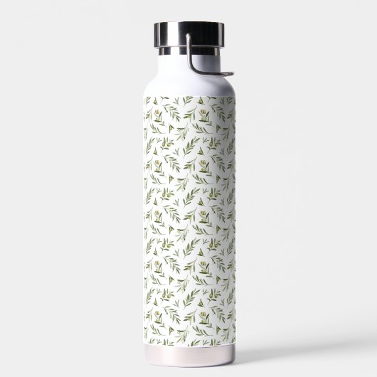 French Country Watercolor Olives ウォーターボトル (左面)