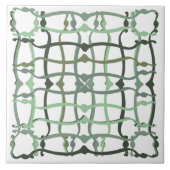 French countryside sage green tile タイル (正面)