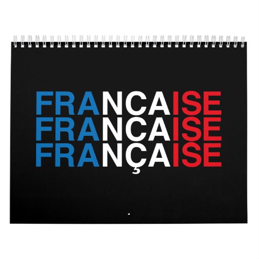 FRENCH Flag カレンダー (カバー)