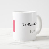 French Flag and National Anthem Coffee / Tea Mug ジャンボコーヒーマグカップ (正面右)